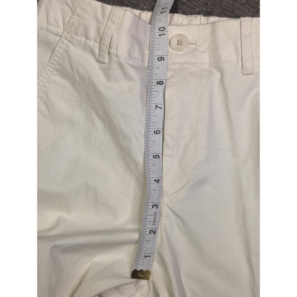 Amazon Essentials Women's Chino Pants Size 0 XS Eggshell White Stretch NWT - Picture 6 of 9